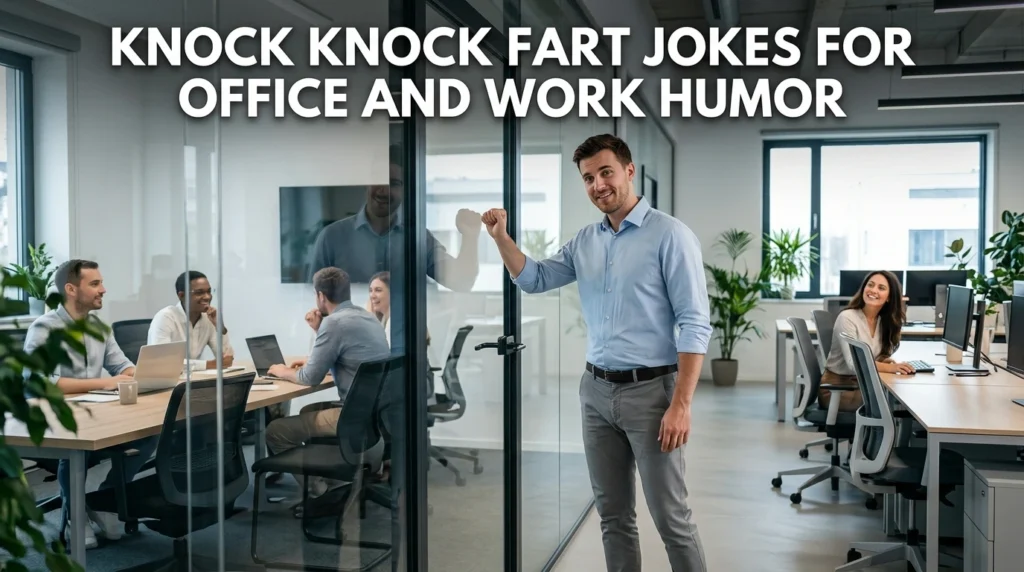 Knock Knock Fart Jokes for Office and Work Humor