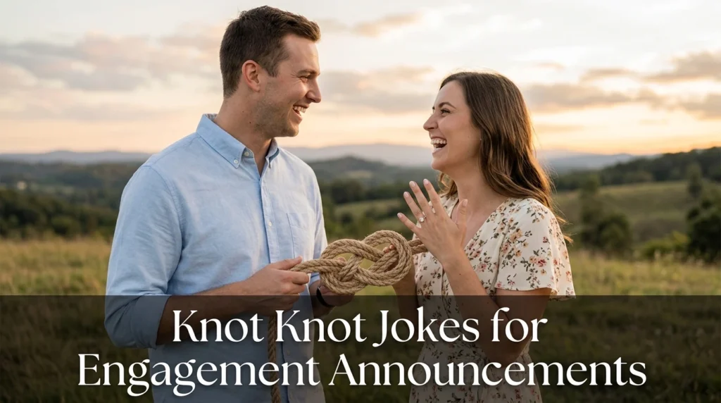 Knot Knot Jokes for Engagement Announcements