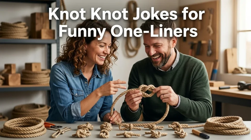 Knot Knot Jokes for Funny One-Liners