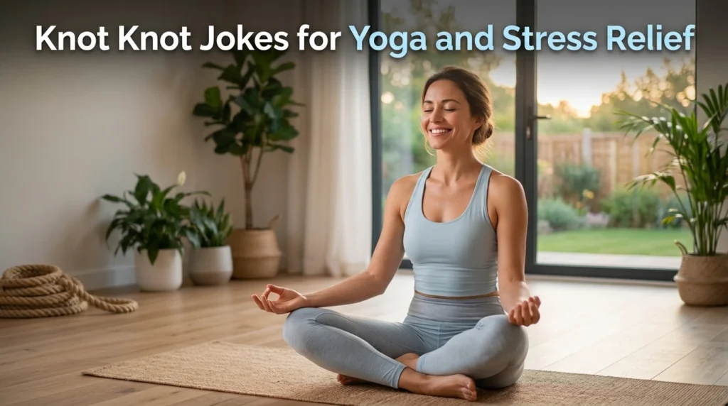 Knot Knot Jokes for Yoga and Stress Relief