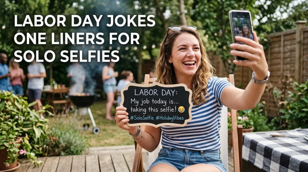 Labor Day Jokes One Liners For Solo Selfies