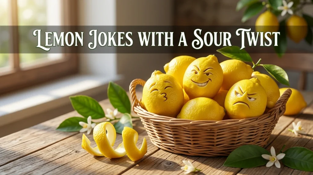 Lemon Jokes With A Sour Twist