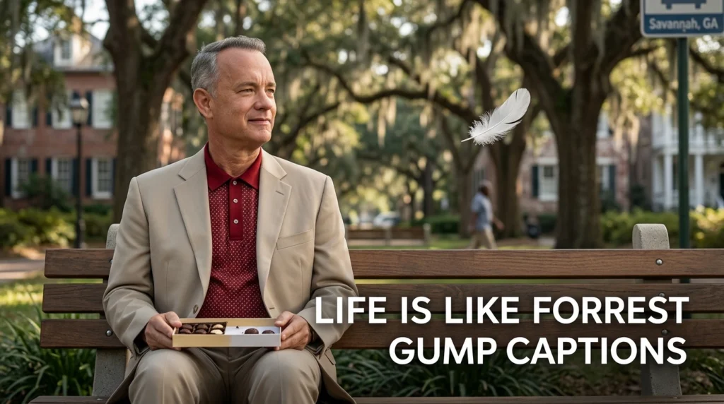 Life Is Like Forrest Gump Captions