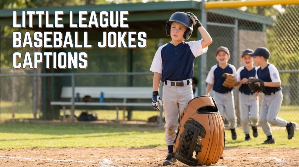 Little League Baseball Jokes Captions