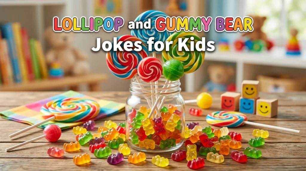 Lollipop and Gummy Bear Jokes for Kids