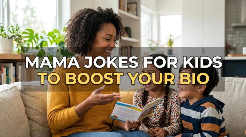 Mama jokes for kids to boost your bio