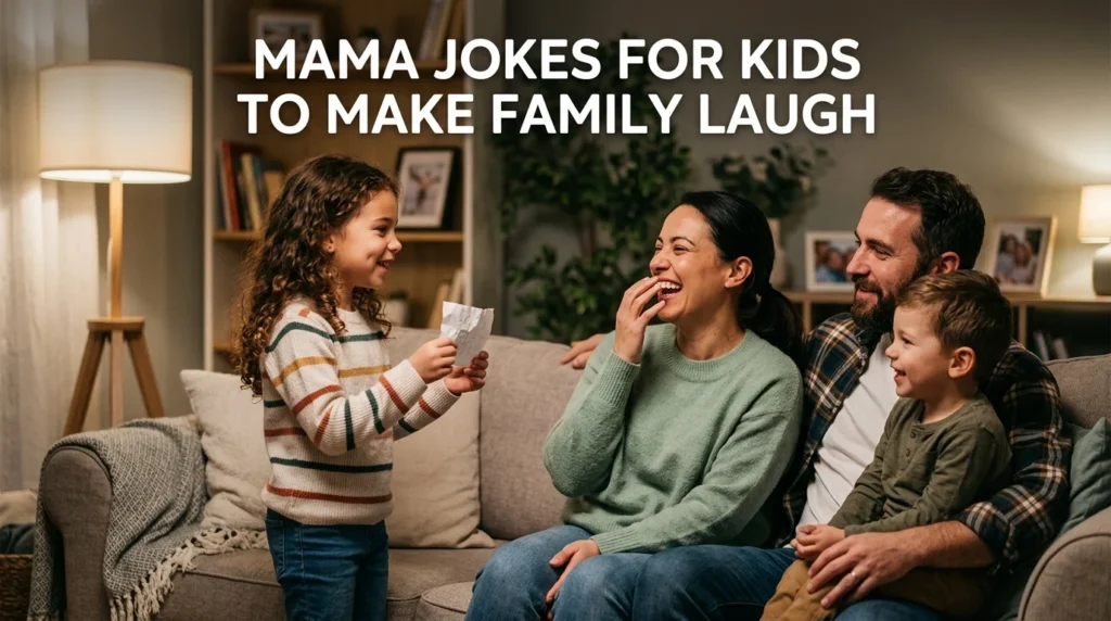 Mama Jokes For Kids To Make Family Laugh
