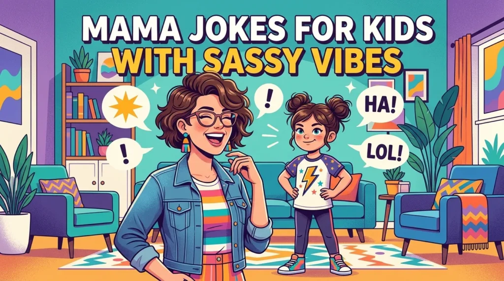 Mama Jokes For Kids With Sassy Vibes