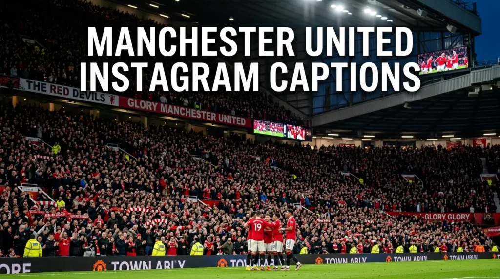 Manchester United Instagram Captions