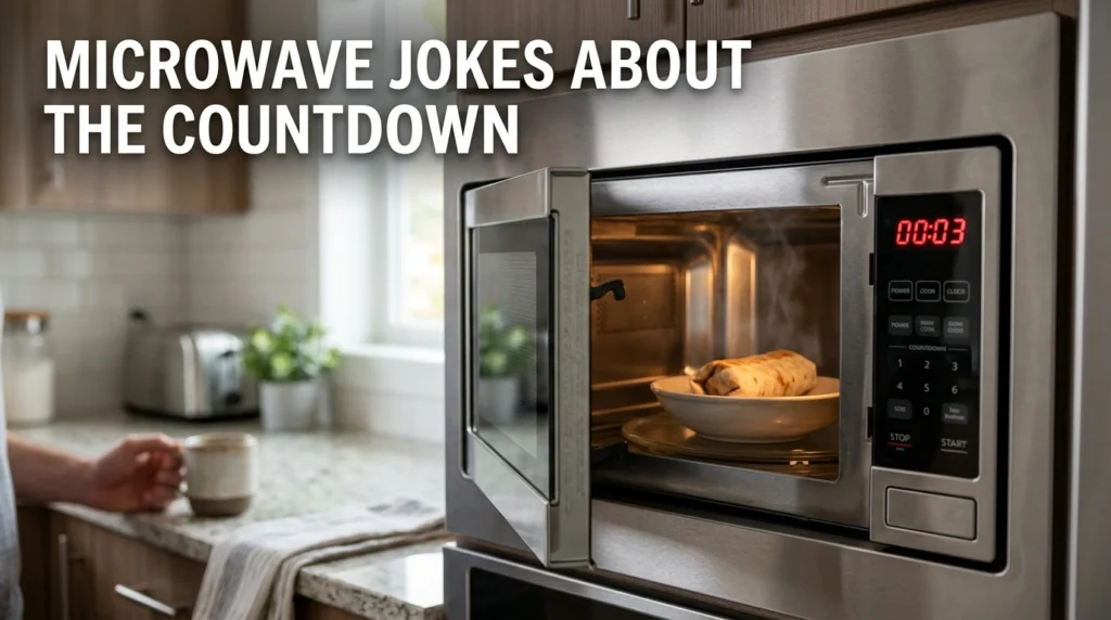 Microwave Jokes About the Countdown
