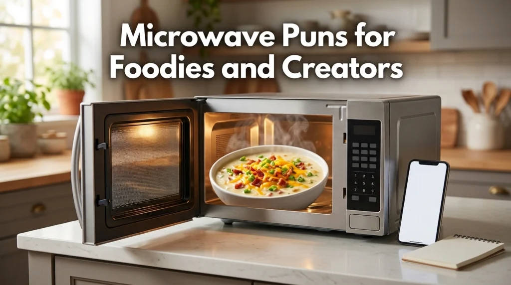 Microwave Puns for Foodies and Creators