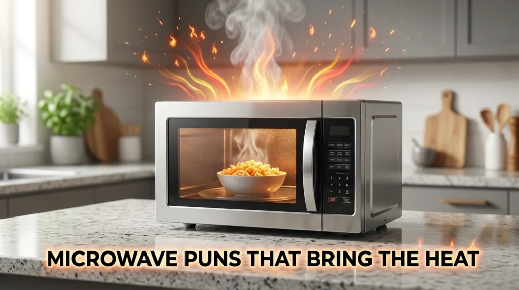 Microwave Puns That Bring the Heat