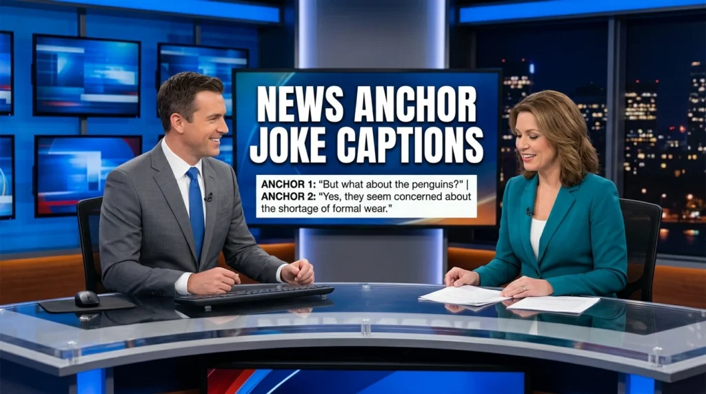 News Anchor Joke Captions
