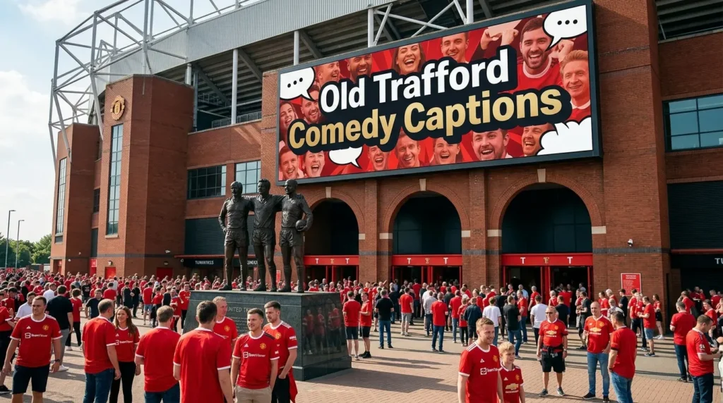 Old Trafford Comedy Captions