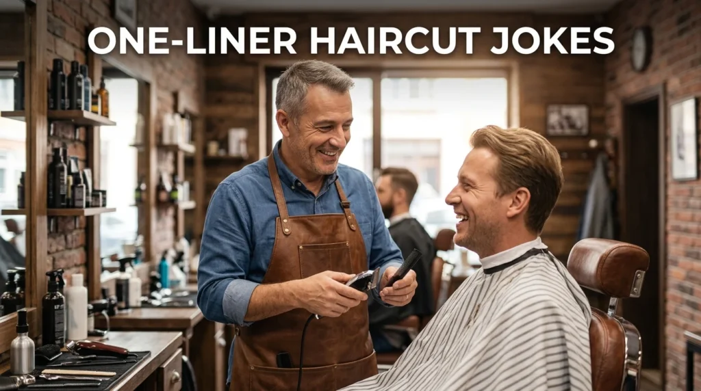 One-Liner Haircut Jokes