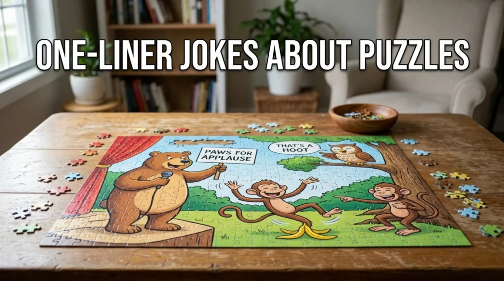 One-Liner Jokes About Puzzles