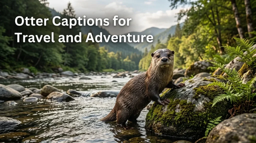 Otter Captions for Travel and Adventure