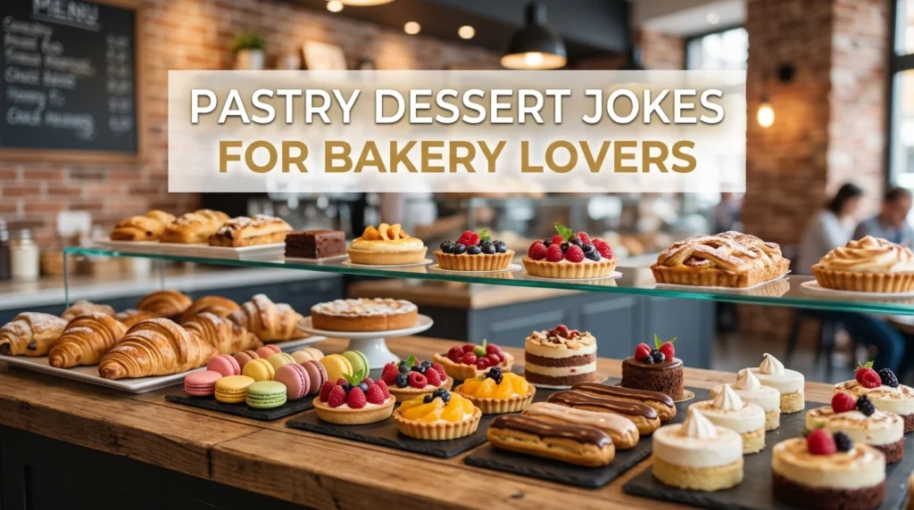 Pastry Dessert Jokes for Bakery Lovers