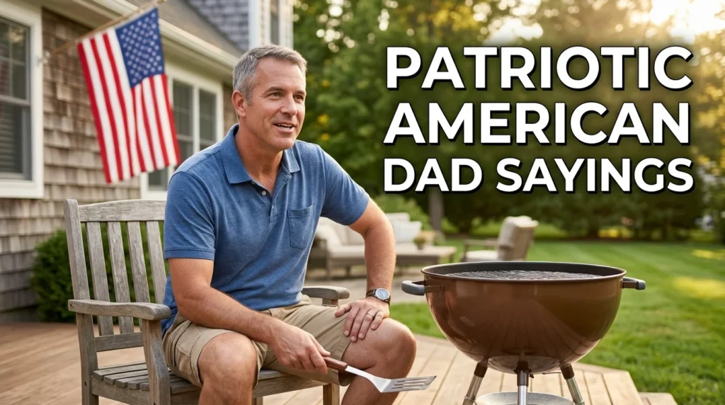 Patriotic American Dad Sayings
