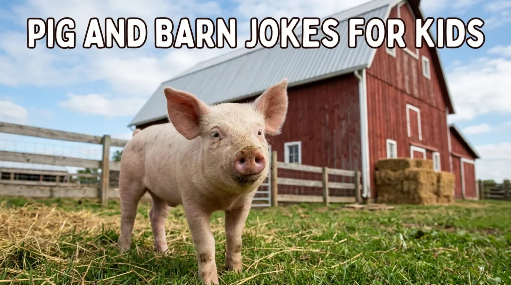 Pig And Barn Jokes For Kids