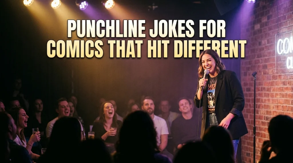 Punchline Jokes for Comics That Hit Different