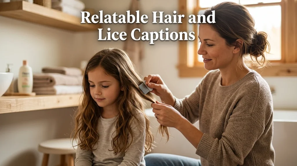Relatable Hair and Lice Captions