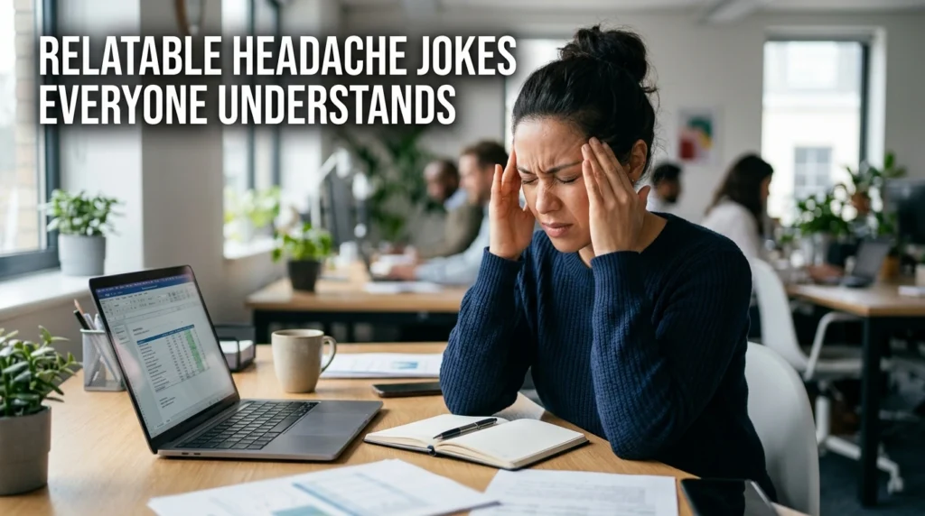Relatable Headache Jokes Everyone Understands