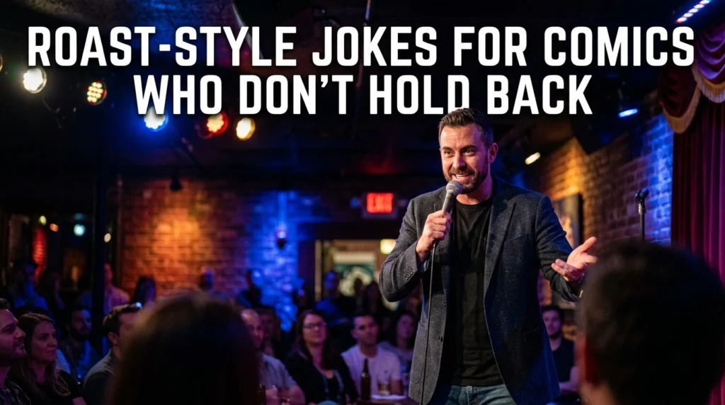 Roast-Style Jokes for Comics Who Don't Hold Back