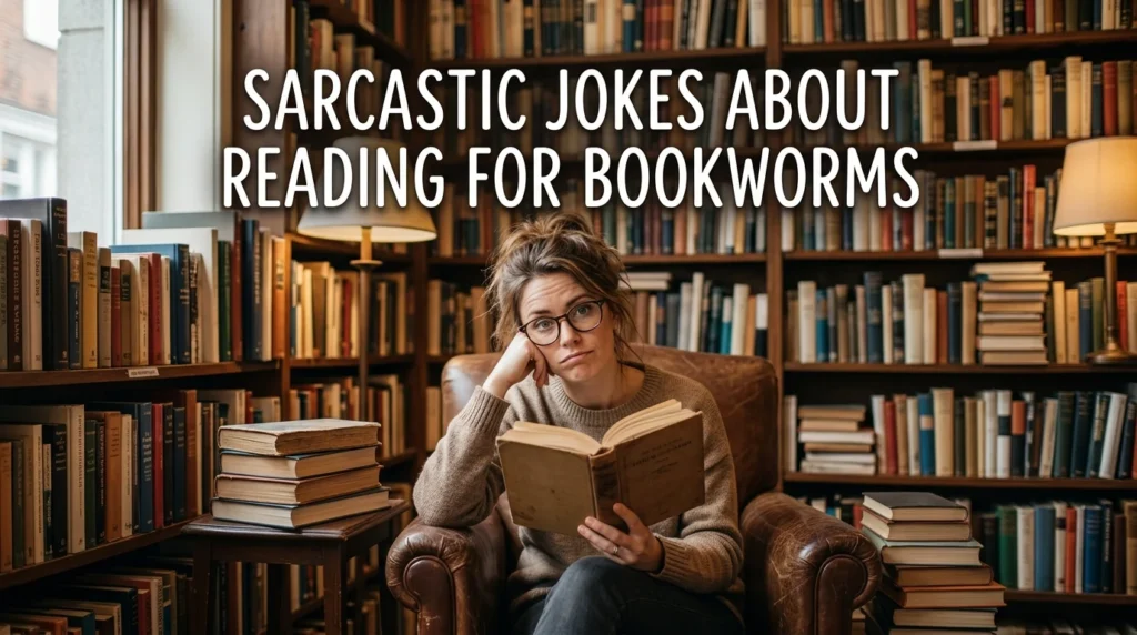 Sarcastic Jokes About Reading For Bookworms