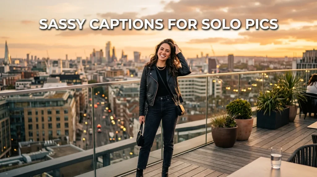Sassy Captions For Solo Pics