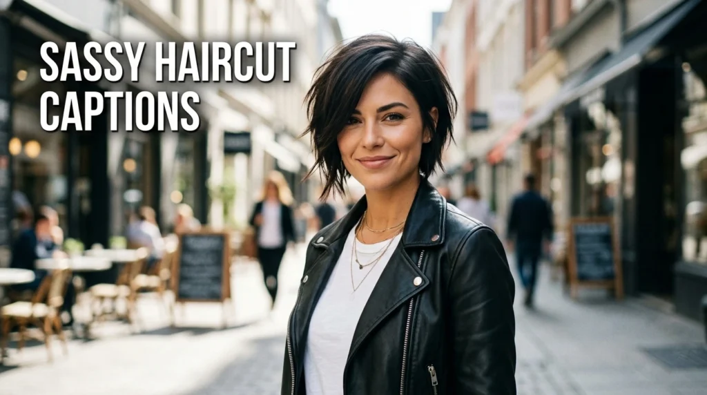 Sassy Haircut Captions