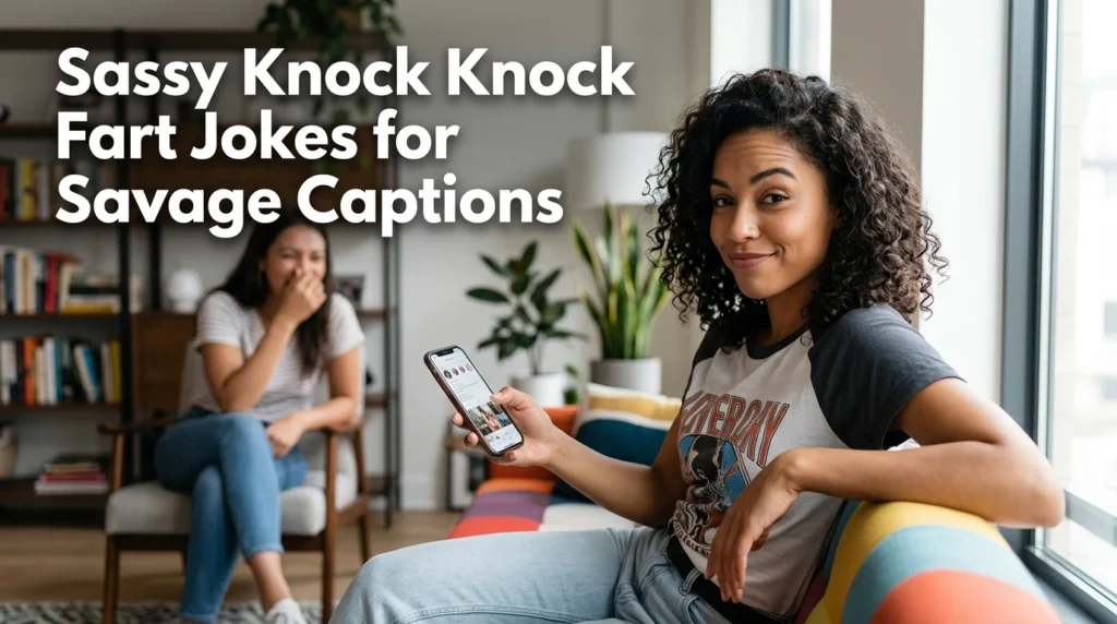Sassy Knock Knock Fart Jokes for Savage Captions