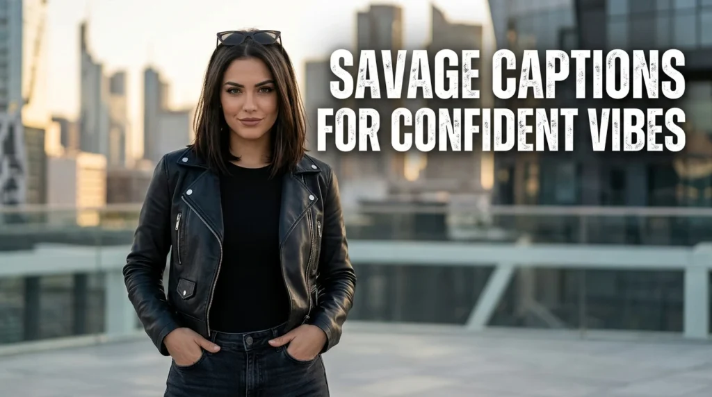 Savage Captions For Confident Vibes