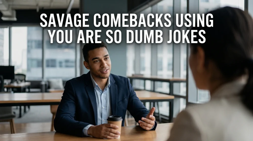 Savage Comebacks Using You Are So Dumb Jokes
