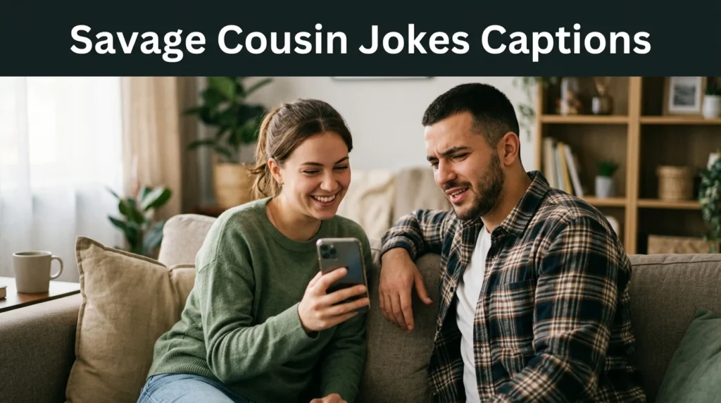 Savage Cousin Jokes Captions