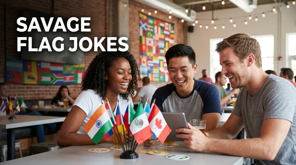 Savage Flag Jokes
