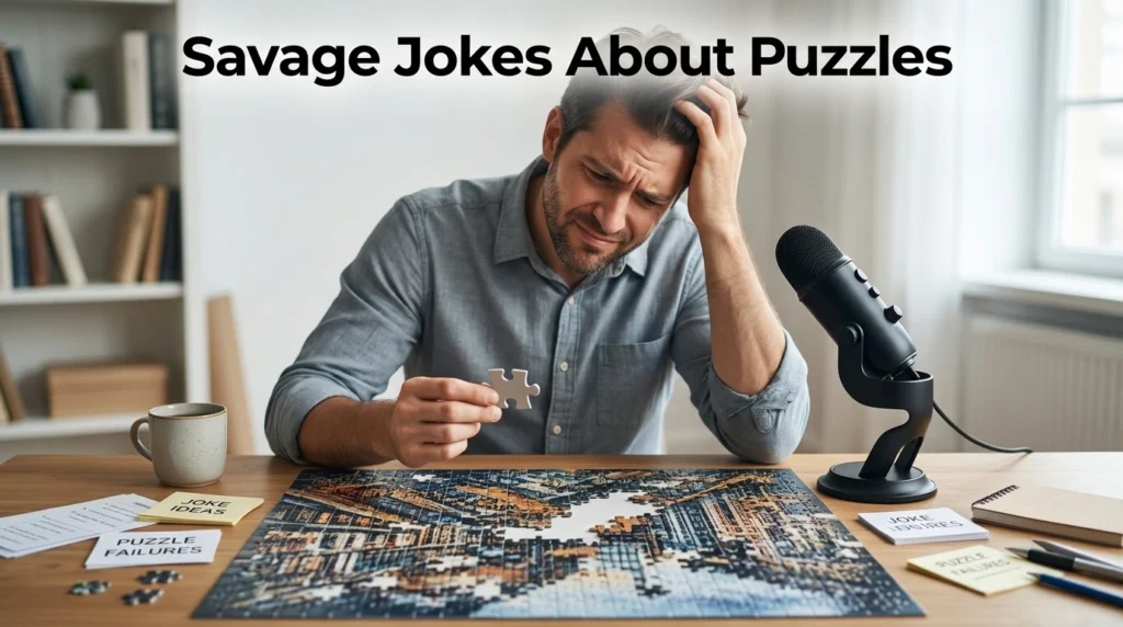 Savage Jokes About Puzzles