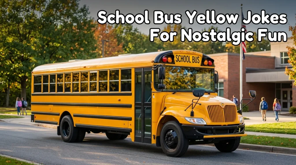 School Bus Yellow Jokes For Nostalgic Fun