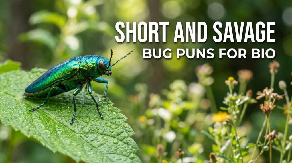Short And Savage Bug Puns For Bio