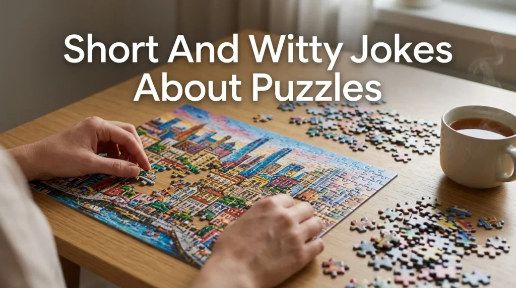Short And Witty Jokes About Puzzles