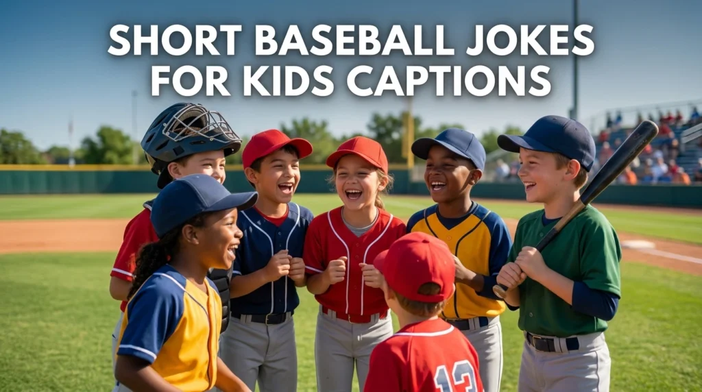 Short Baseball Jokes for Kids Captions