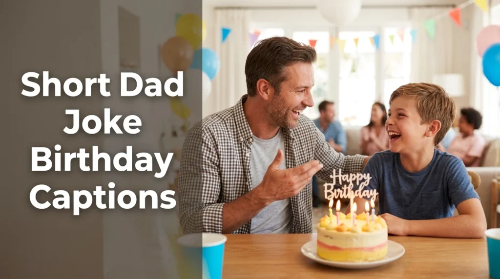 Short Dad Joke Birthday Captions