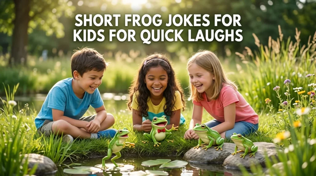 Short Frog Jokes For Kids For Quick Laughs