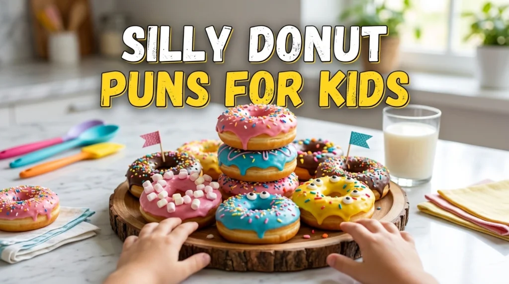 Silly Donut Puns For Kids