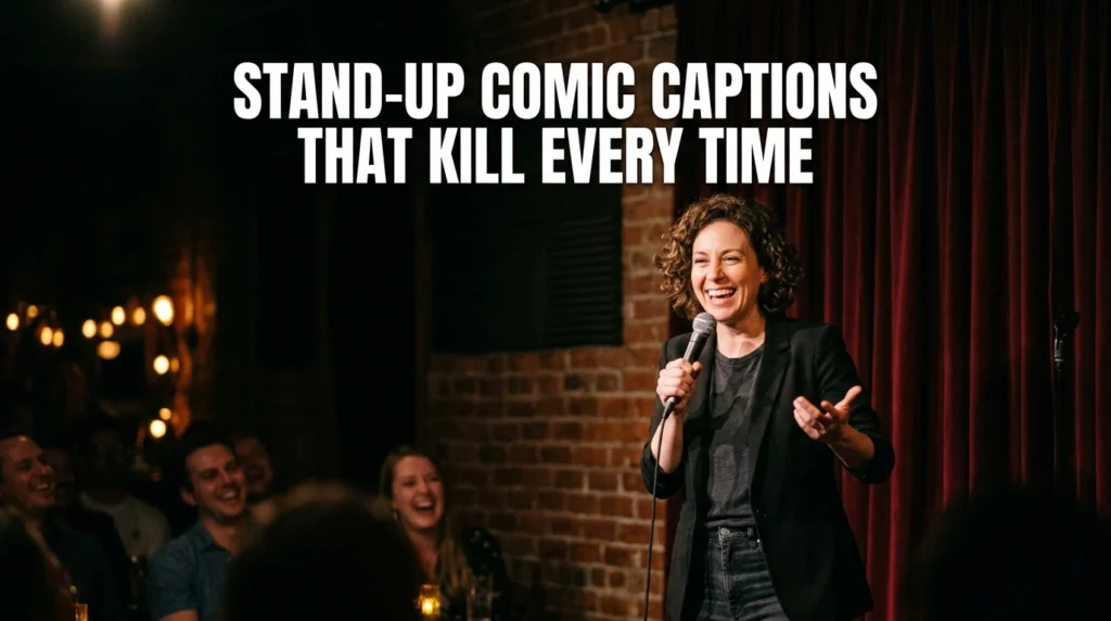 Stand-Up Comic Captions That Kill Every Time