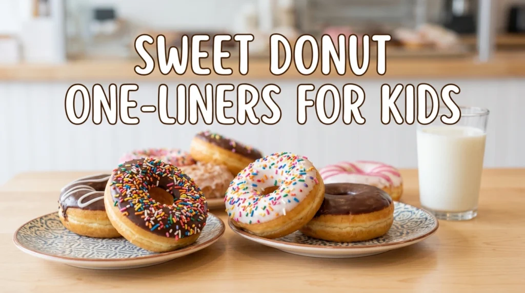 Sweet Donut One-Liners For Kids