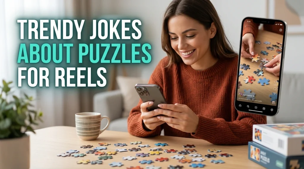 Trendy Jokes About Puzzles For Reels