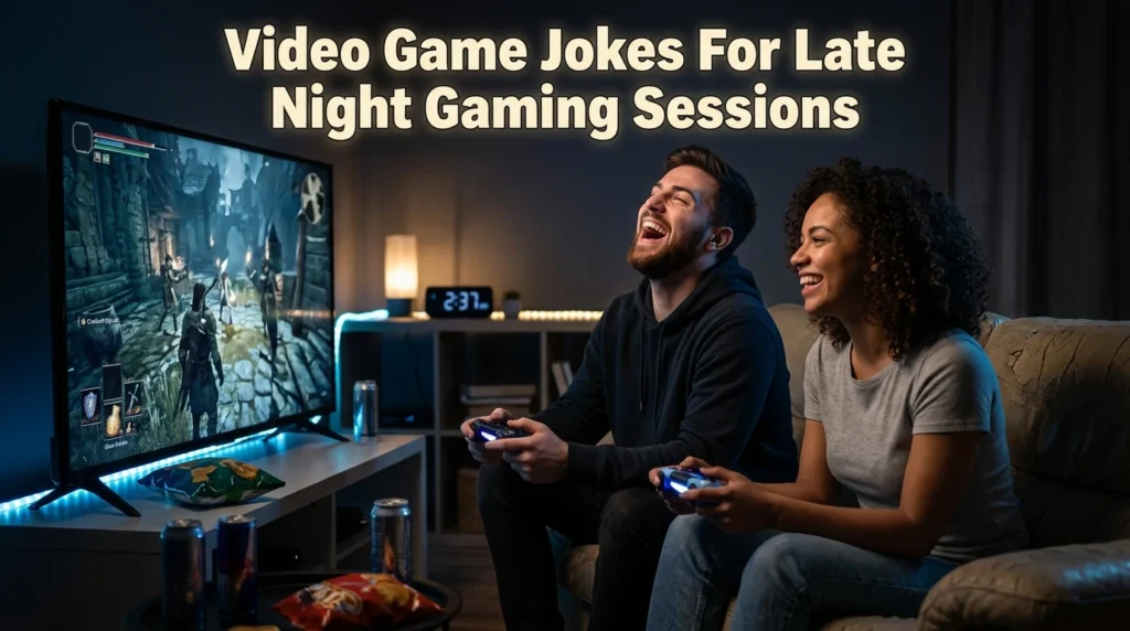 Video Game Jokes For Late Night Gaming Sessions