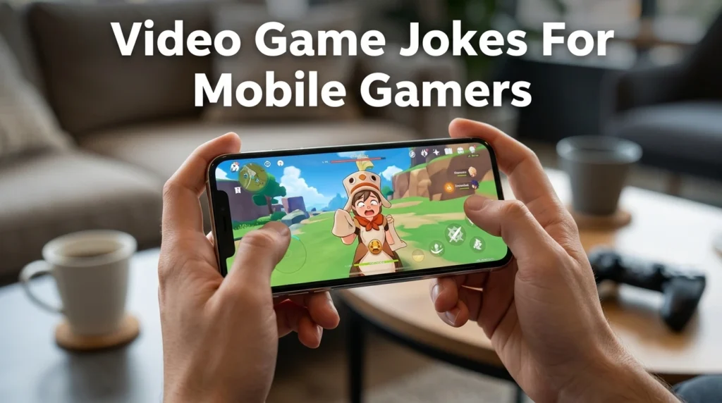 Video Game Jokes For Mobile Gamers