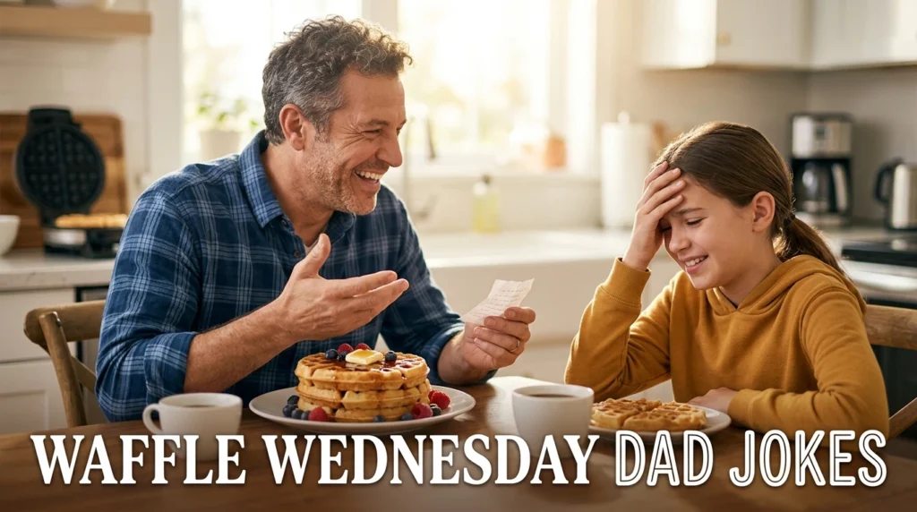 Waffle Wednesday Dad Jokes